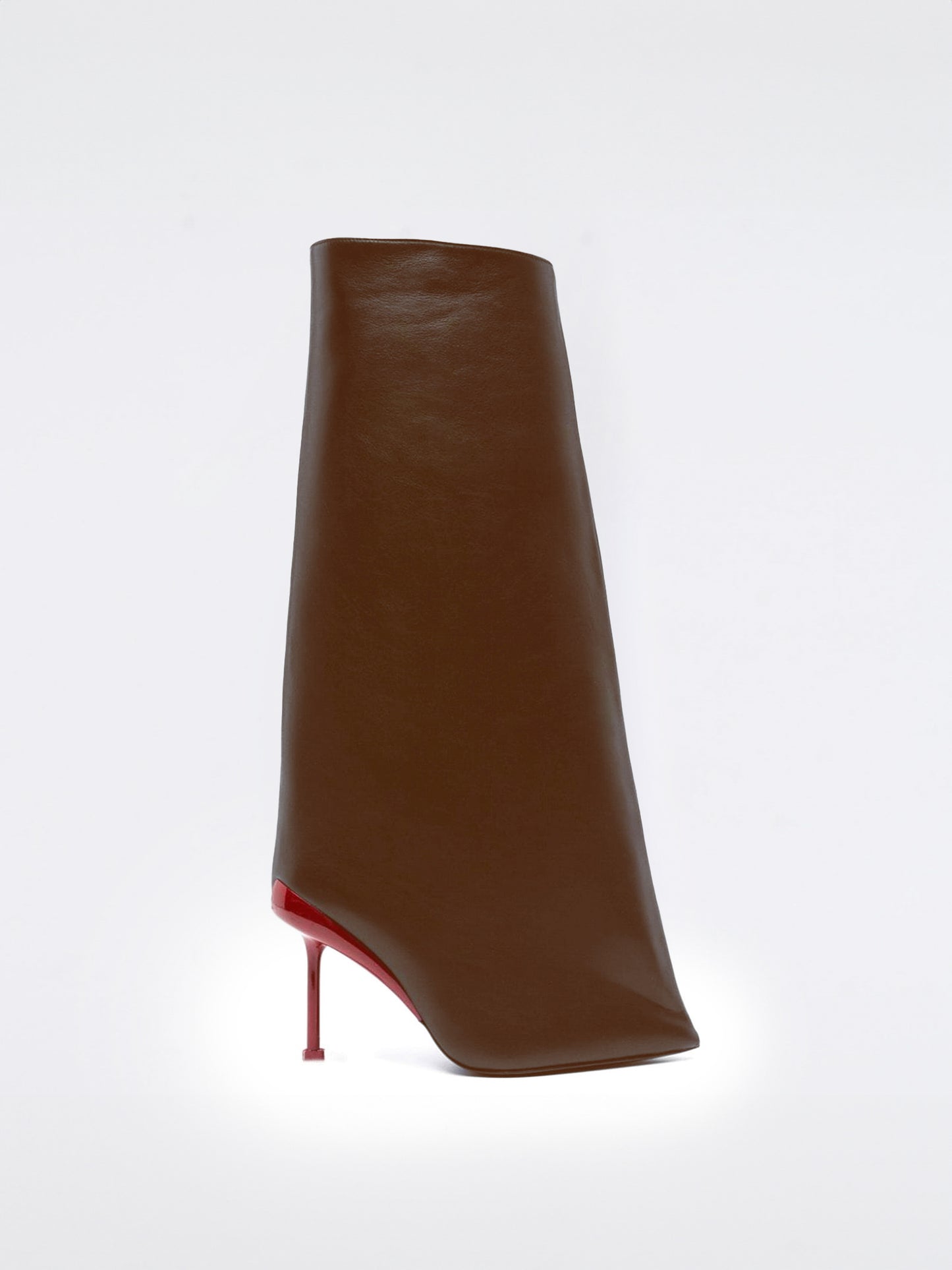 Carlita Pointy Toe Trouser Boots - Carmel Brown