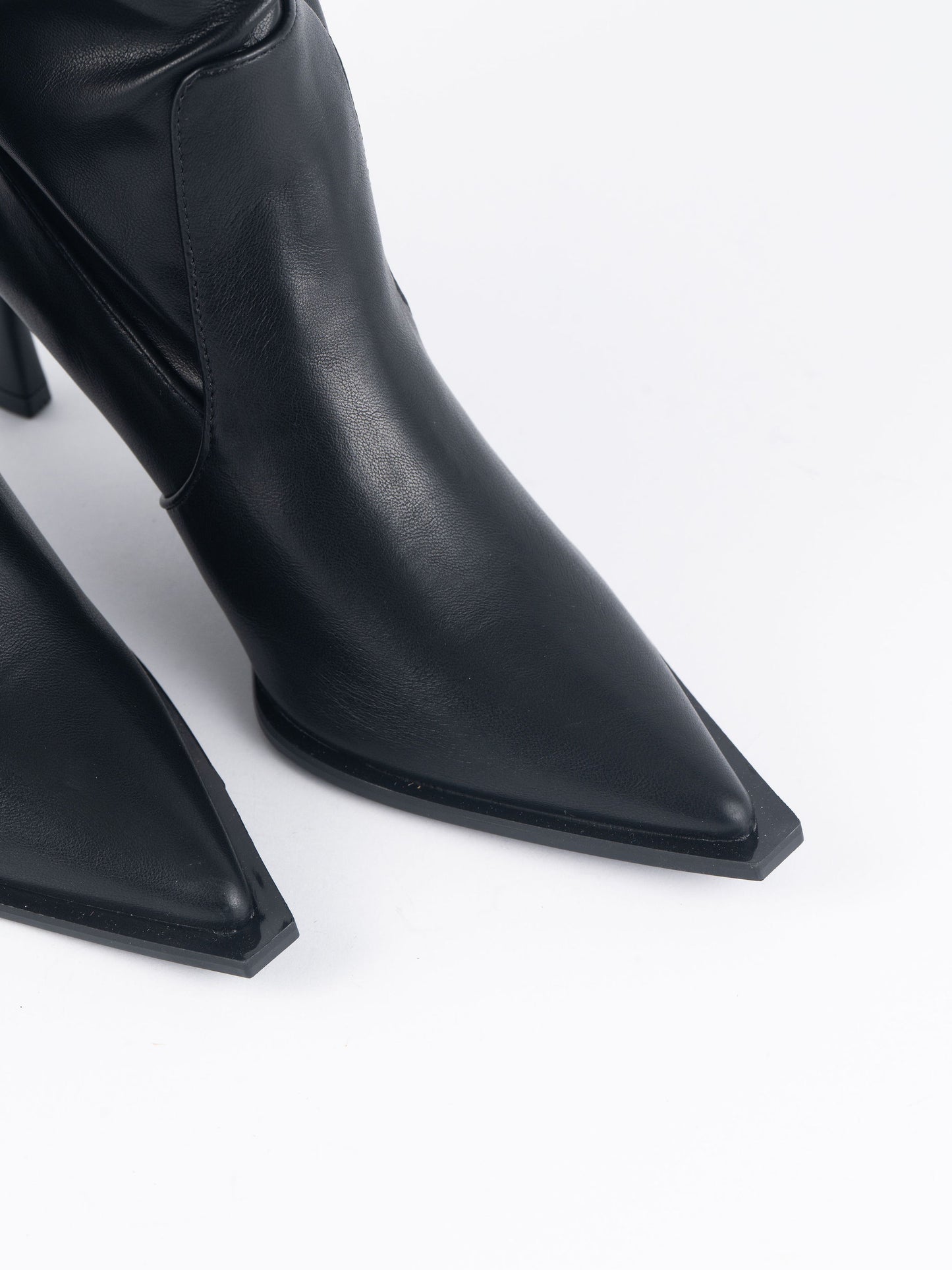 Pairs High Over the Knee High Boots - Black