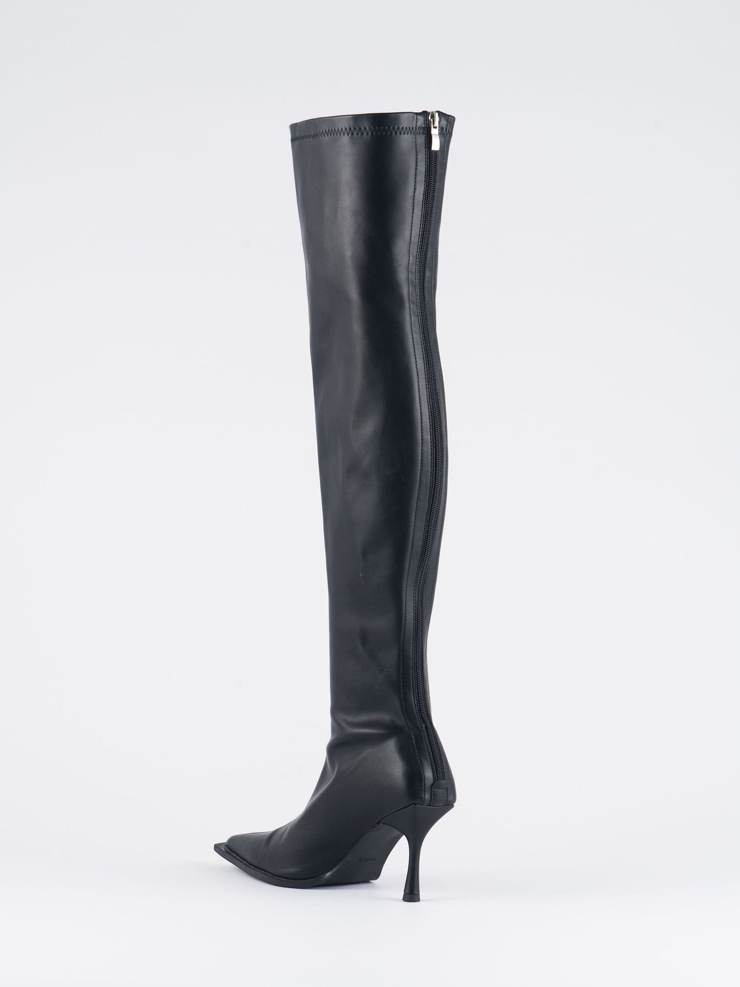 Pairs High Over the Knee High Boots - Black